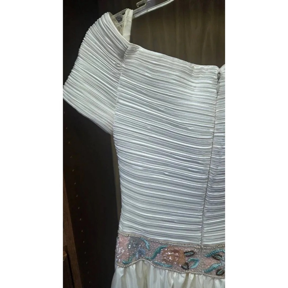 Lillie Rubin Couture Off-Shoulder Formal Dress - Size 8 - Picture 16 of 16